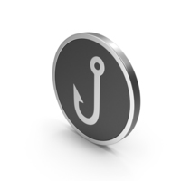 Silver Icon Hook PNG & PSD Images
