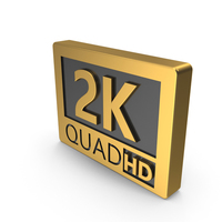 2K Quad High Definition Video Resolution PNG & PSD Images