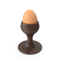 Wooden Brown Egg Cup PNG & PSD Images