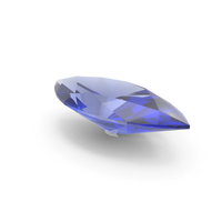 Marquise Cut Blue Sapphire PNG & PSD Images