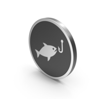Silver Icon Fishing PNG & PSD Images