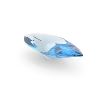 Marquise Cut Blue Topaz PNG & PSD Images