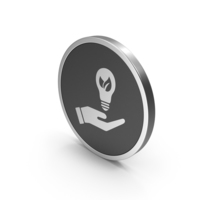 Silver Icon Save Energy PNG & PSD Images
