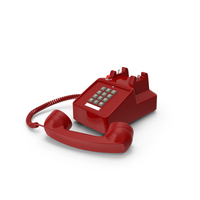 Bittel Retro Telephone Off Hook PNG & PSD Images