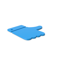 Blue Symbol Like PNG & PSD Images
