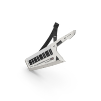 White Keytar Roland AX Edge PNG & PSD Images