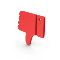 Symbol Dislike Red PNG & PSD Images
