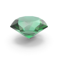 Single Cut Emerald PNG & PSD Images