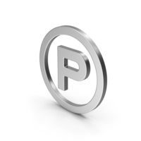 Sound Recording Copyright Symbol Silver PNG & PSD Images