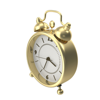 Gold Alarm Clock PNG & PSD Images