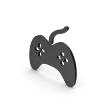 Joystick Black Symbol PNG & PSD Images