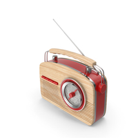 Vintage Fifties Radio PNG & PSD Images