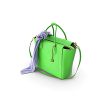 Green Leather Bag PNG & PSD Images