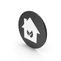 Eco House Icon PNG & PSD Images