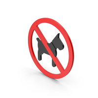 Symbol No Dogs Red PNG & PSD Images