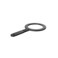 Black Symbol Magnifying Glass PNG & PSD Images