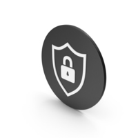 Shield Locked Icon PNG & PSD Images
