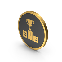 Gold Icon Podium PNG & PSD Images