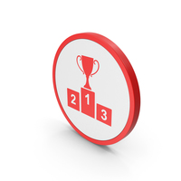 Icon Podium Red PNG & PSD Images
