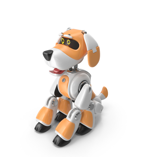 Robot Dog Sitting PNG & PSD Images