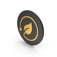 Green Energy Gold Icon PNG & PSD Images