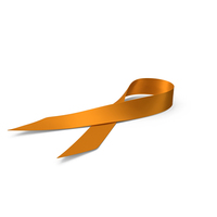 Symbol Orange Leukemia Cancer Ribbons PNG & PSD Images