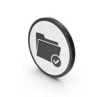 Tick Folder Icon PNG & PSD Images