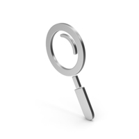 Symbol Search Silver PNG & PSD Images