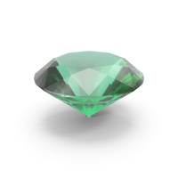 Round Brilliant Cut Emerald PNG & PSD Images