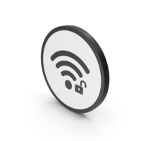 Icon WIFI Unlocked PNG & PSD Images