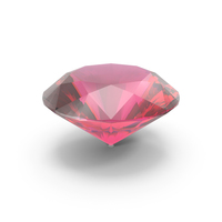 Round Brilliant Cut Pink Topaz PNG & PSD Images