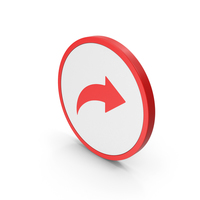 Icon Share Arrow Red PNG & PSD Images