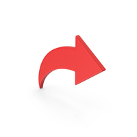 Symbol Share Arrow Red PNG & PSD Images