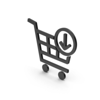 Add To Cart Black Symbol PNG & PSD Images