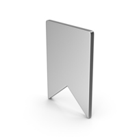 Symbol Bookmark Silver PNG & PSD Images