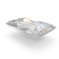Baguette Cut Diamond PNG & PSD Images