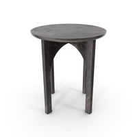 Marble Side Table PNG & PSD Images