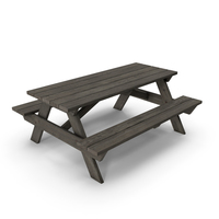 Picnic Table Old PNG & PSD Images