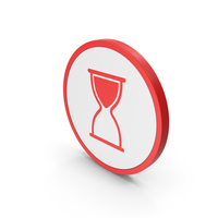 Red Hourglass Icon PNG & PSD Images