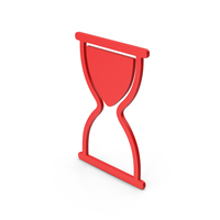 Symbol Hourglass Red PNG & PSD Images