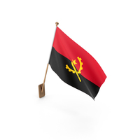 Wall Flag of Angola PNG & PSD Images