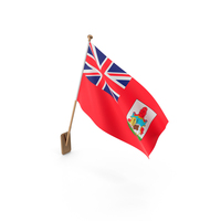 Wall Flag of Bermuda PNG & PSD Images