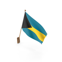 Wall Flag of Bahamas PNG & PSD Images
