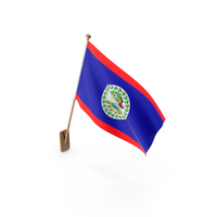 Wall Flag of Belize PNG & PSD Images