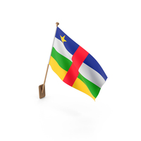 Wall Flag of Central African Republic PNG & PSD Images