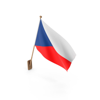 Wall Flag of Czechia PNG & PSD Images