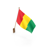 Wall Flag of Guinea PNG & PSD Images