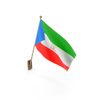 Wall Flag of Equatorial Guinea PNG & PSD Images