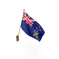 Wall Flag  of South Georgia PNG & PSD Images