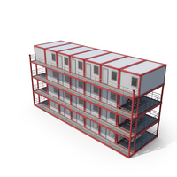 Container Building PNG & PSD Images